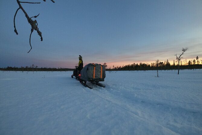 3 Days Raid Snowmobile in Finnish Lapland - Day 1: The Long Snowmobile Run to an Isolated Lapland Village