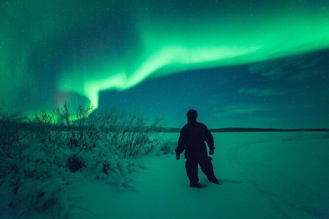 3-h Northern Light Safari by Snowmobiles From Levi - On snowmobiles: what the 20–30 km route is really like