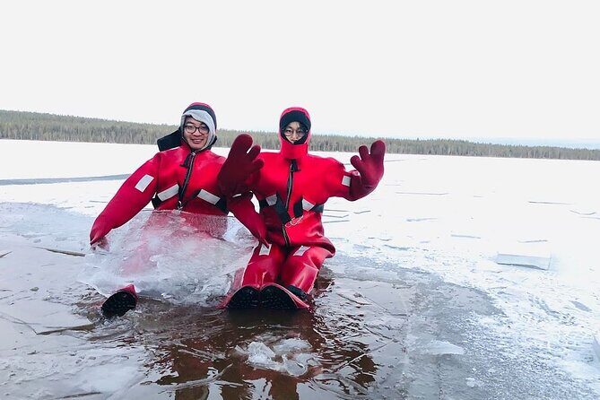 Arctic Day with Ice Fishing and Floating - Quick hits before you go