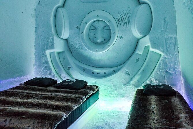 Arctic Snow Hotel Visit in Wildness in Rovaniemi - The Arctic Snow Hotel visit: ice rooms, sculptures, chapel, and themed spaces