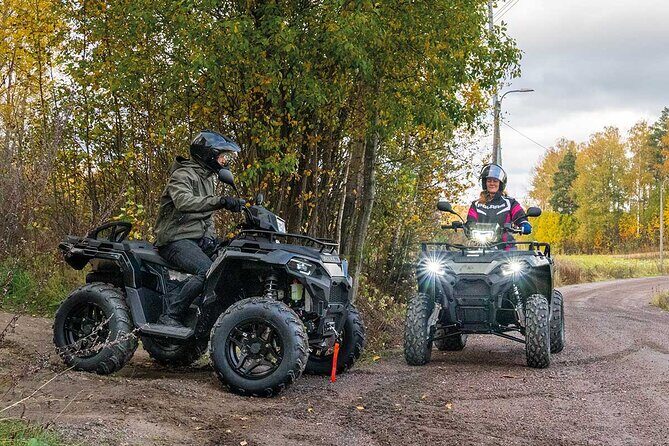 ATV Quad Bike Experience - The Ride Itself: Forests, Ponds, Creeks, Animals, and Swamps