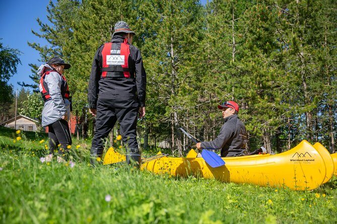 Authentic Reindeer Farm and Canoe Experience from Rovaniemi - What paddling feels like here: Calm water, guided control, and chances to spot animals