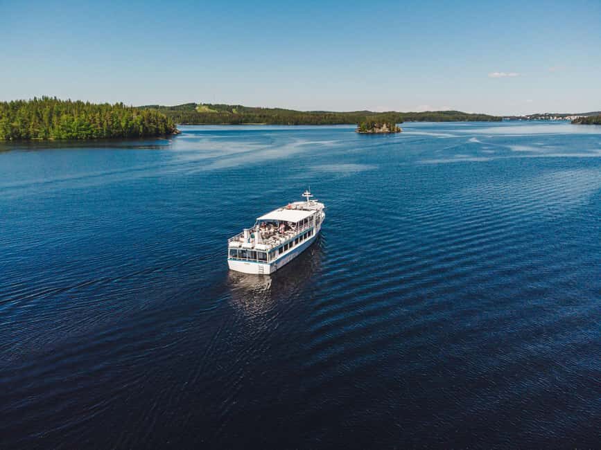 Cruise around Savonlinna archipelago - Audio guidance, Wi‑Fi, and onboard comfort for a quick ride