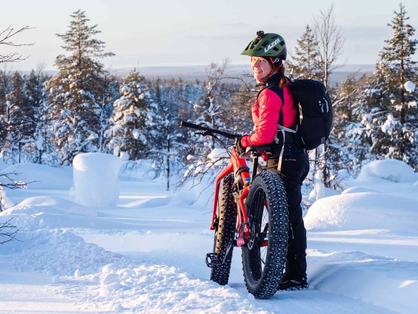 E-FatBike experience in small groups - Ounasvaara is the best short winter ride in Rovaniemi