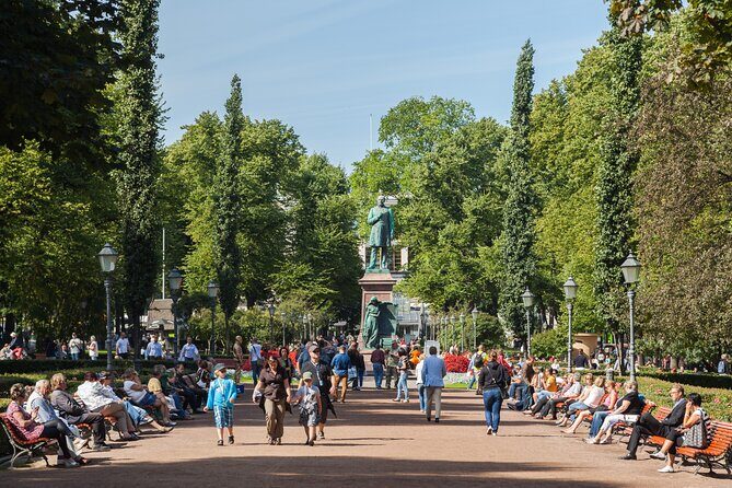Epic Helsinki: English Speaking Walking Tour - Helsinki Central Railway Station: watching everyday Finland operate