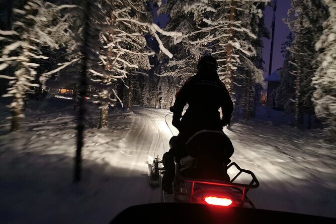 Evening Snowmobile Safari in Rovaniemi - Northern Lights chances and the photography reality at night