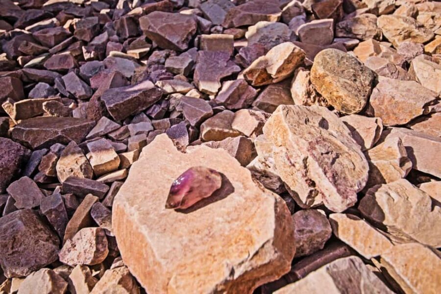From Rovaniemi: EXCURSION TO THE AMETHYST MINE IN LUOSTO - The Guided Tour: Geology, Mine History, and Uses of Amethyst