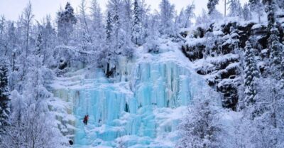 From Rovaniemi: Korouoma Canyon and Frozen Waterfalls Tour - The guided hike: frozen waterfalls, slick spots, and smart pacing