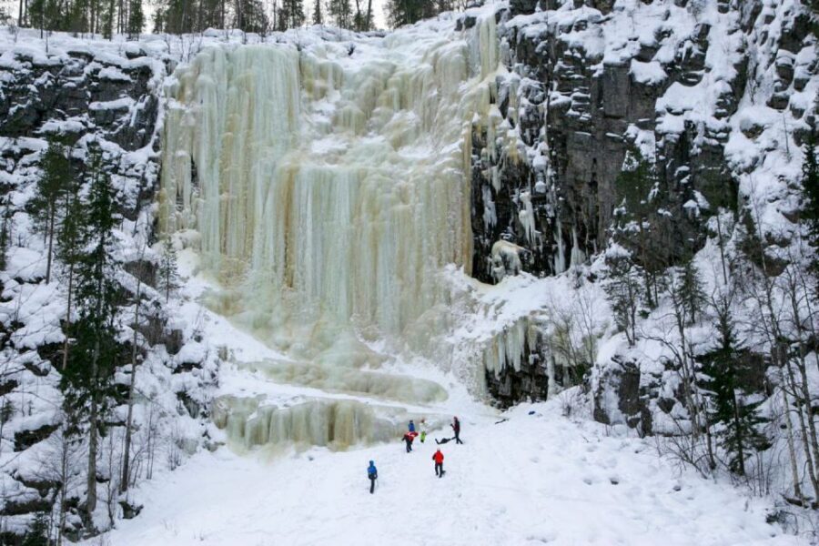 From Rovaniemi: Korouoma Frozen Waterfalls Small-Group Hike - Getting to Korouoma National Park from Rovaniemi
