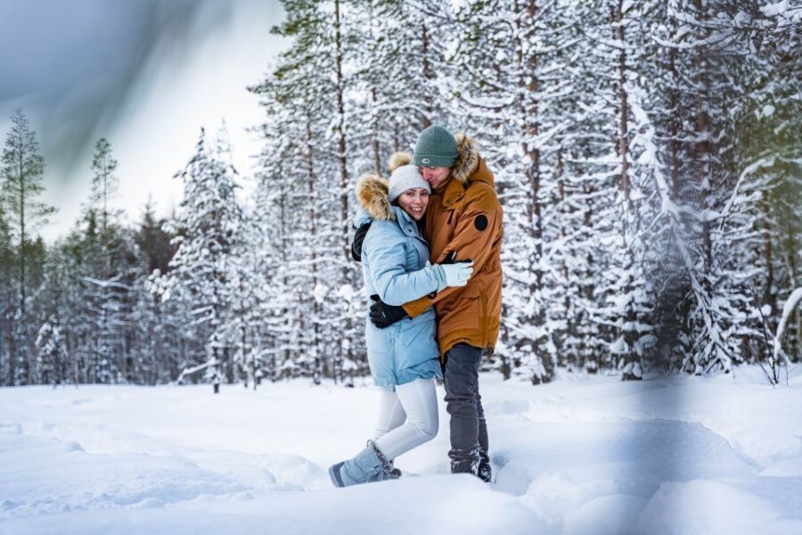 From Rovaniemi: Private Photoshoot in the Lappish Wilderness - Why the forest, water, and snow combo is so photogenic