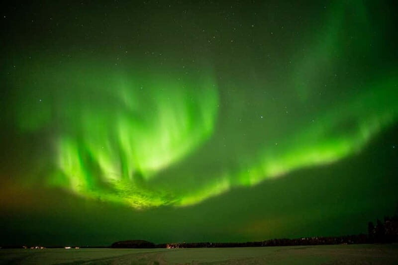 From Rovaniemi: Short Aurora Borealis Photography Expedition - Pickup and Van Comfort: Leaving City Lights Behind