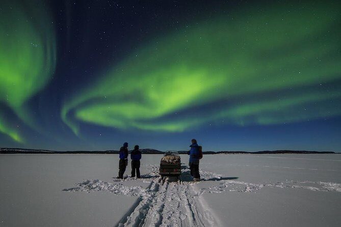 From Saariselkä: Northern lights tour to Lake Inari, incl. dinner - Lake Inari Makes This Aurora Night Feel More Real