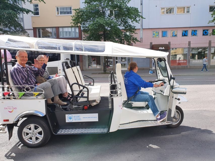 Helsinki City: 2.5-Hour City Tour with Electric TukTuk - Presidential Palace and the Cathedral of Helsinki: seeing the city’s centerline