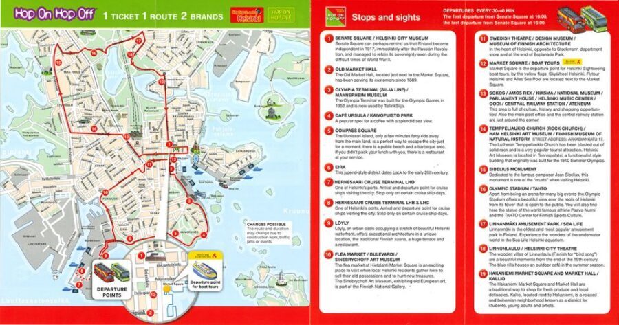 Helsinki: Hop-On Hop-Off 48-Hour Ticket - Senate Square to Market Square: The Helsinki Classics You Can Knock Out Fast