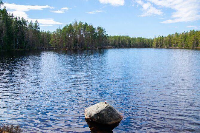 Helsinki: Nuuksio National park hiking with campfire lunch - Getting out of Helsinki without losing your whole day