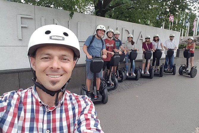 Helsinki Segway Tour - Where You Start: Aleksis Kivi Statue and a Convenient End Back
