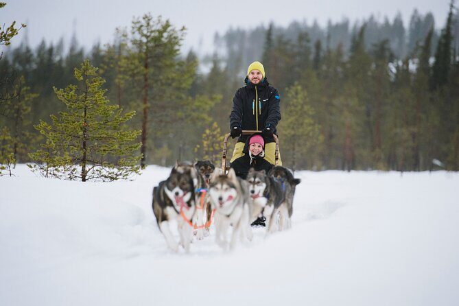 Husky Sledding Self-driving in Rovaniemi - Rovaniemi pickup and the 40 km ride to husky country