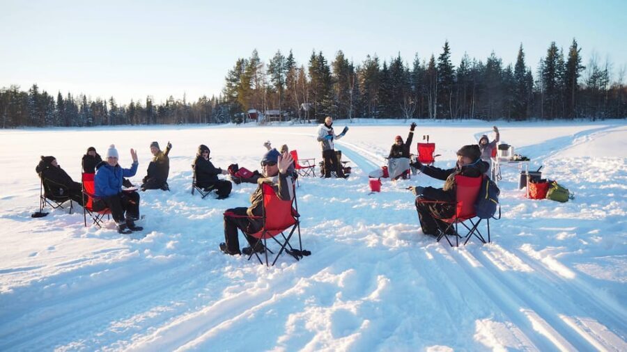 Ice fishing program in Lapland - Key things that make this Lapland ice fishing tour worth your time