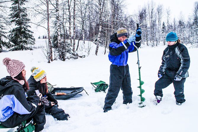 Ice Fishing Trip in Rovaniemi - Catching fish: perch, trout, and arctic whitefish (and real expectations)