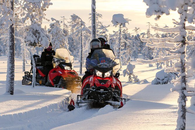 In Pursuit of Reindeer - Snowmobile safari to reindeer farm in Rovaniemi - Meeting Safartica at Koskikatu 9 and Getting Set Up
