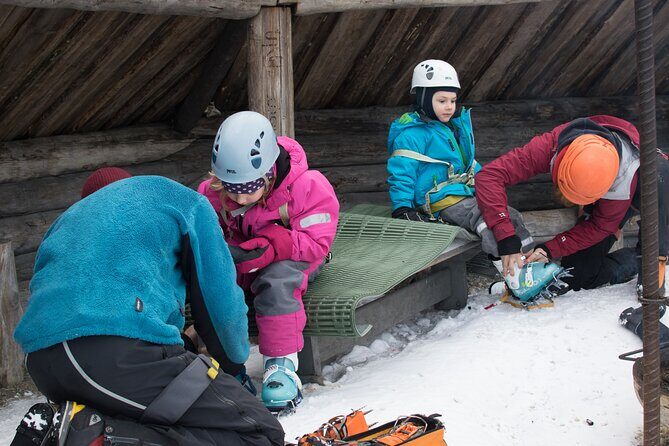 Kid’s Ice Climbing Adventure in Pyhä-Luosto, Finland - Parents can try ice climbing too, without splitting the family