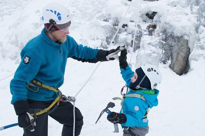 Kid’s Ice Climbing Adventure in Pyhä-Luosto, Finland - Tajukangas ice climbing: what kids do (and what they don’t)