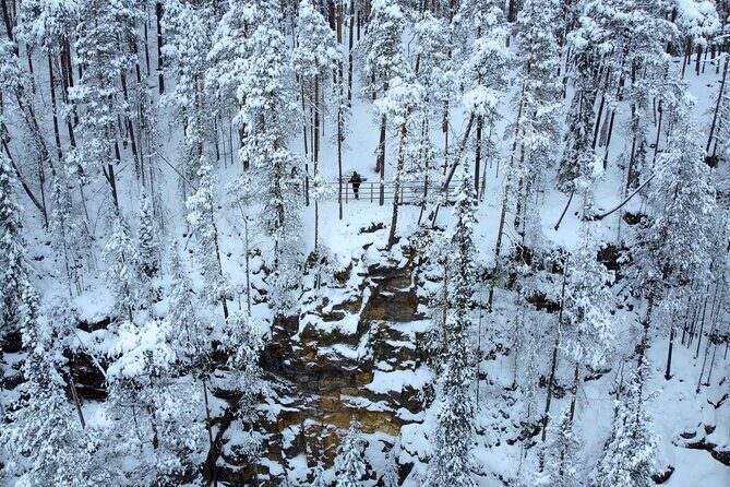 Korouoma Frozen Waterfalls Hiking Tour - BBQ lunch and warm drinks in the cold: why it feels like Lapland