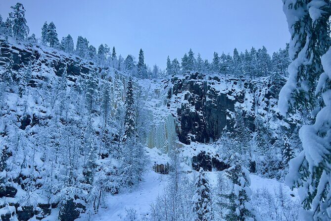 Korouoma Frozen Waterfalls Hiking Tour - Korouoma Canyon walking route: easy/moderate, but take the ice seriously