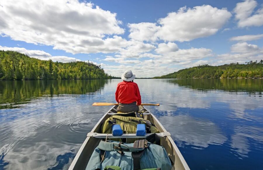 Lapland: Canoeing Trip with Reindeer and Husky Farm Tour - What you eat: reindeer sandwiches and blueberry juice (plus possible campfire snacks)