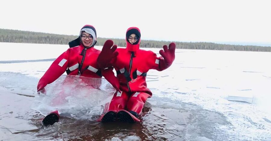 Lapland: Ice Fishing, Floating & BBQ Snow Adventure - First Steps in Lapland’s Arctic Forest: What the Start Really Feels Like