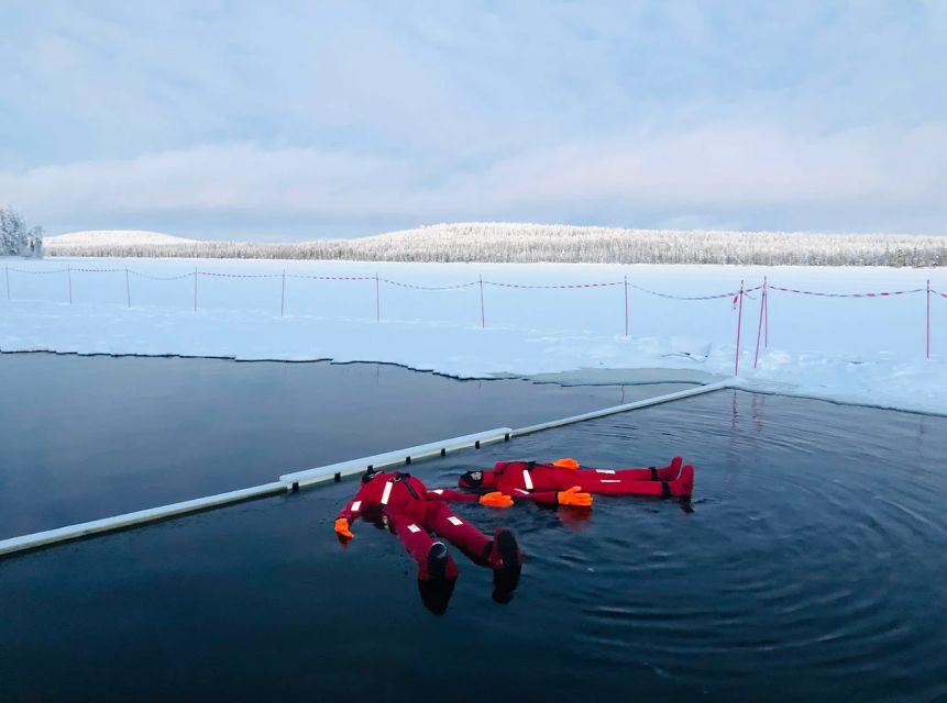 Lapland: Ice Fishing, Floating & BBQ Snow Adventure - The Lappish BBQ Break: Salmon, Bread, Marshmallow, and Hot Drinks