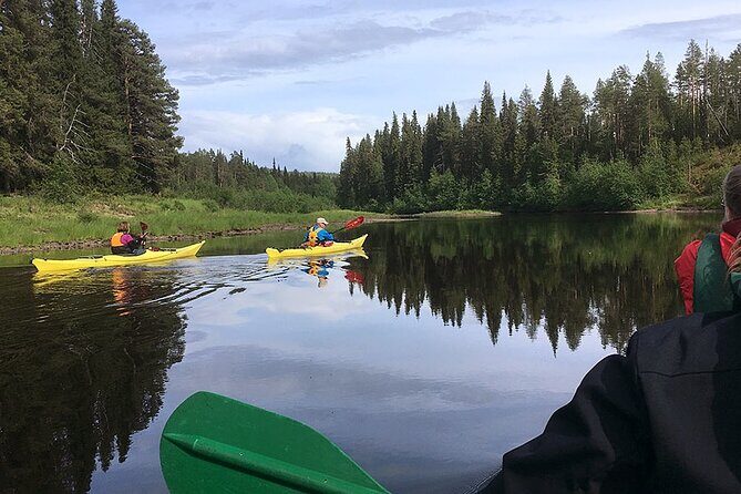 Lapland Kayak Adventure in Rovaniemi - The Optional Swim and How to Think About It