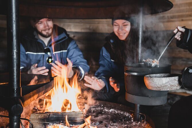 Lappish Lunch Break -Snowmobiling, ice fishing and tasty food - Price and Logistics: Is $233.94 Good Value for This Kind of Winter Day?