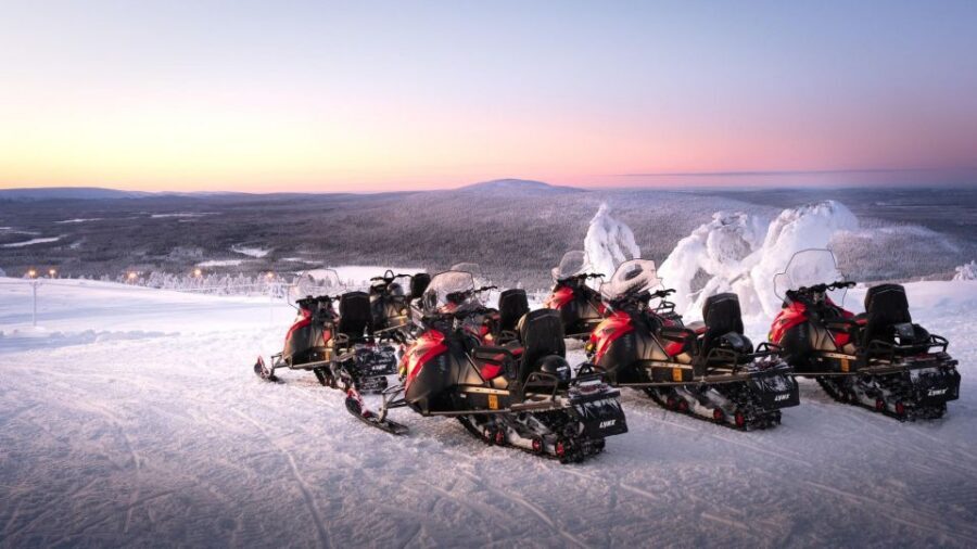 Levi: 4 Hour Snowmobile Safari to the Fells in Levi - Key highlights at a glance