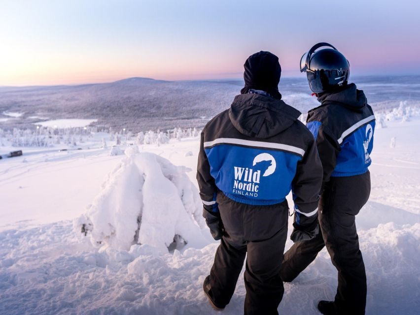 Levi: 4 Hour Snowmobile Safari to the Fells in Levi - The Arctic route: snowy forests, open swamps, and photo stops that change the day