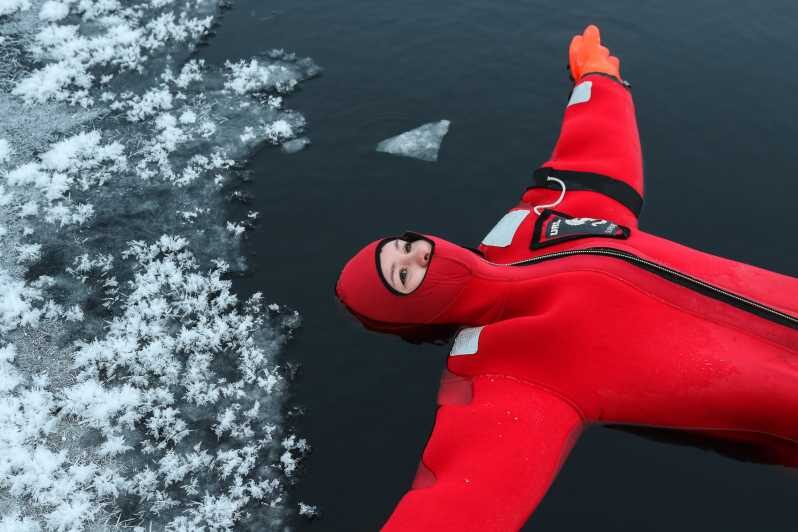 Levi: Arctic Ice Floating Adventure - Hot coffee and tea by fire: small comfort that matters