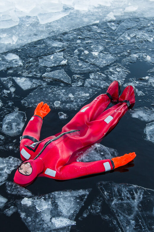 Levi: Arctic Ice Floating Adventure - Thermal suit setup: how you stay warm, dry, and afloat
