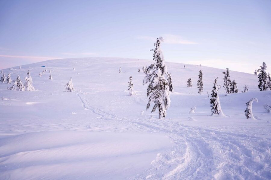 Levi: Backcountry Skiing Adventure - The minivan ride to quiet wilderness: when the trip starts