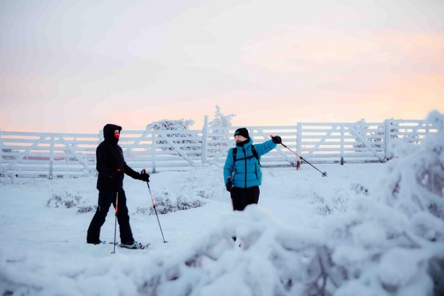 Levi: Guided Snowshoeing Adventure - Starting at Kelo Rental & Safaris Store: your 2-hour winter plan