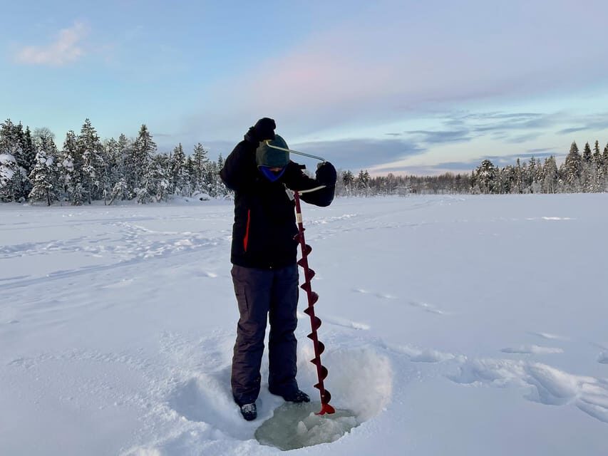Levi: Ice Fishing Trip in a small group - Key highlights you will actually care about