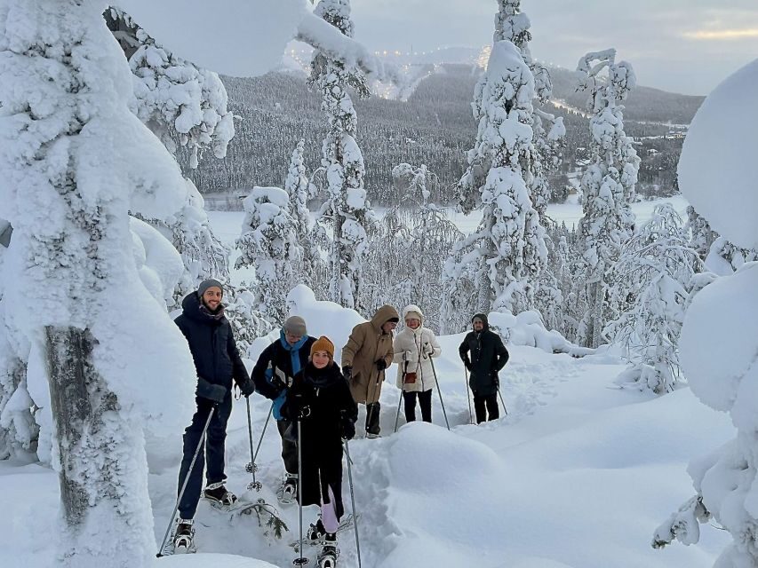 Levi: Lakeside forest snowshoeing - Key things that make this snowshoe tour work