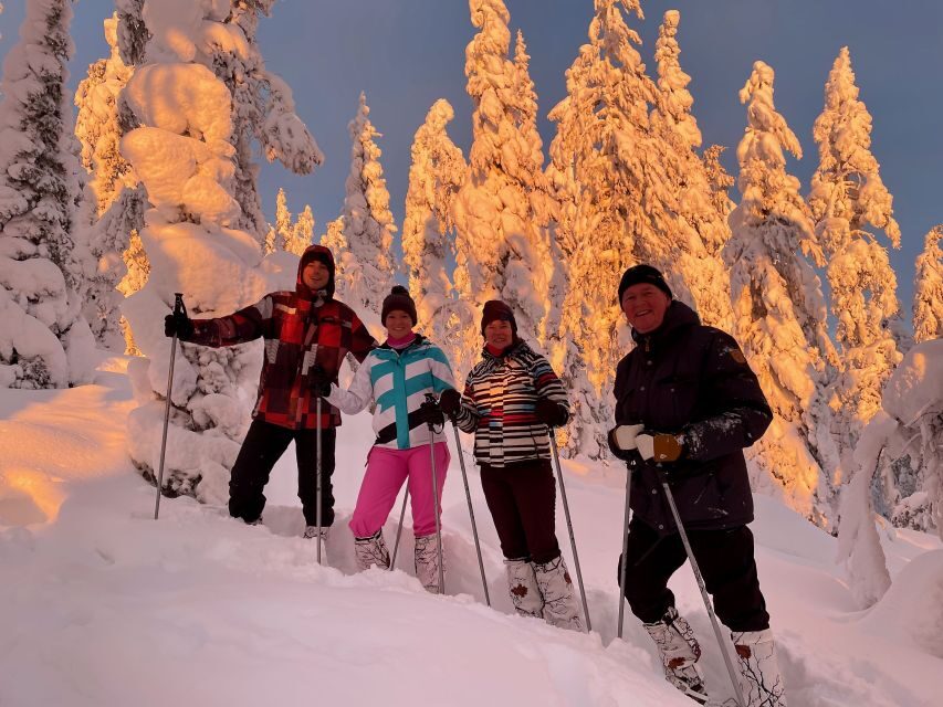 Levi: Lakeside forest snowshoeing - Meet at Levi, then head toward the Sirkka area