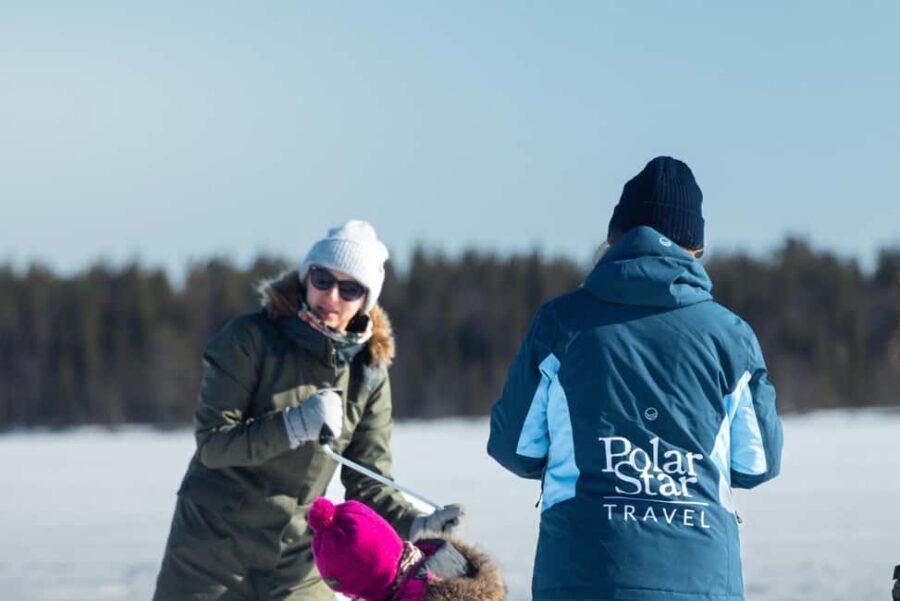 Levi Lapland: Arctic Ice-Fishing - Language and Group Experience: Easy for English Speakers