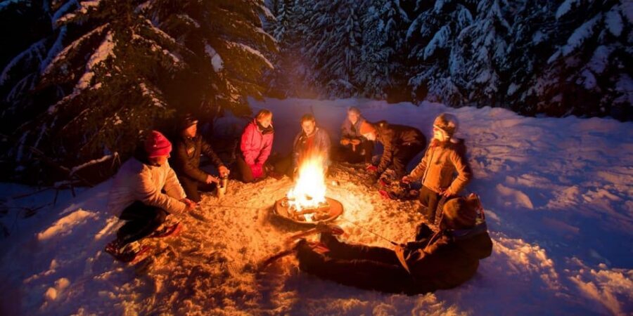 Night Snowshoeing Lapland Experience - The guide makes the difference, especially with a group of 2