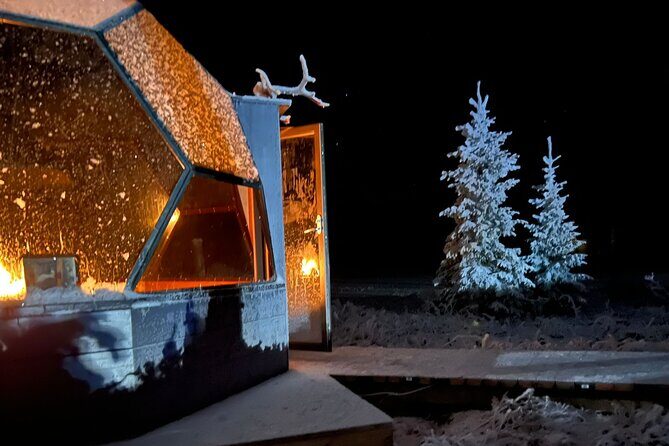 Northern Lights dinner in a Glass Igloo - The Meal: Snacks, Dinner, and What You Should Expect for $321+