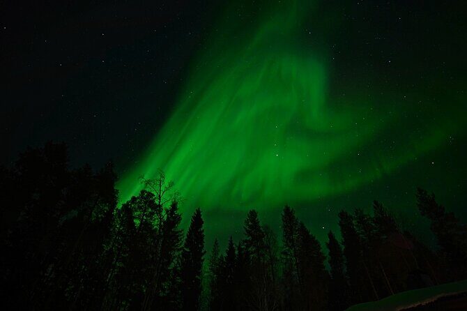 Northern Lights Hunting in Lappish old cottage - Weather Runs the Show, and the Tour Stays Flexible
