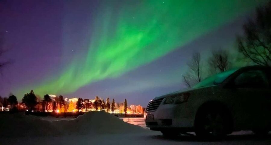 Northern lights private tour Rovaniemi - Why They Drive Far From City Light Pollution