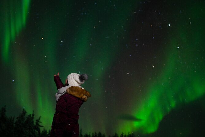 Northern Lights Reindeer Sledge Ride - Thermal overalls, boots, and gloves: included warmth that actually matters