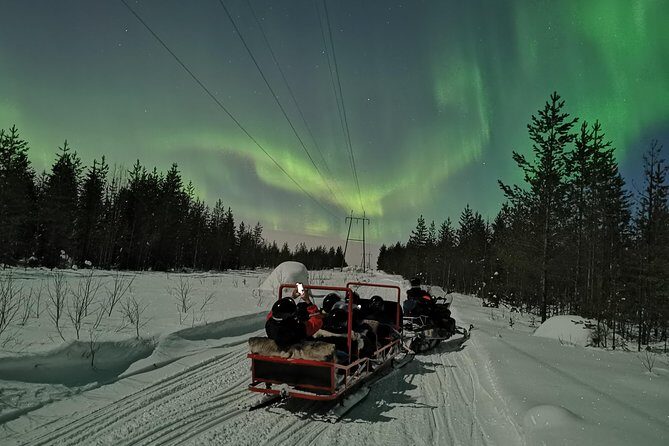 Northern Lights Sledge Ride - Stops in the arctic night: spotting the aurora and why routes vary