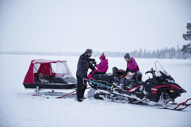 Northern Lights Snowmobile Sledge Ride in Rovaniemi - The 3-hour plan: a calm ride, one cozy stop, and aurora time